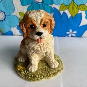 Vintage Natures Friends puppy dog figurine summit collection , dog lovers